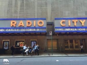 Rockefeller Center - front of Radio City Music Hall