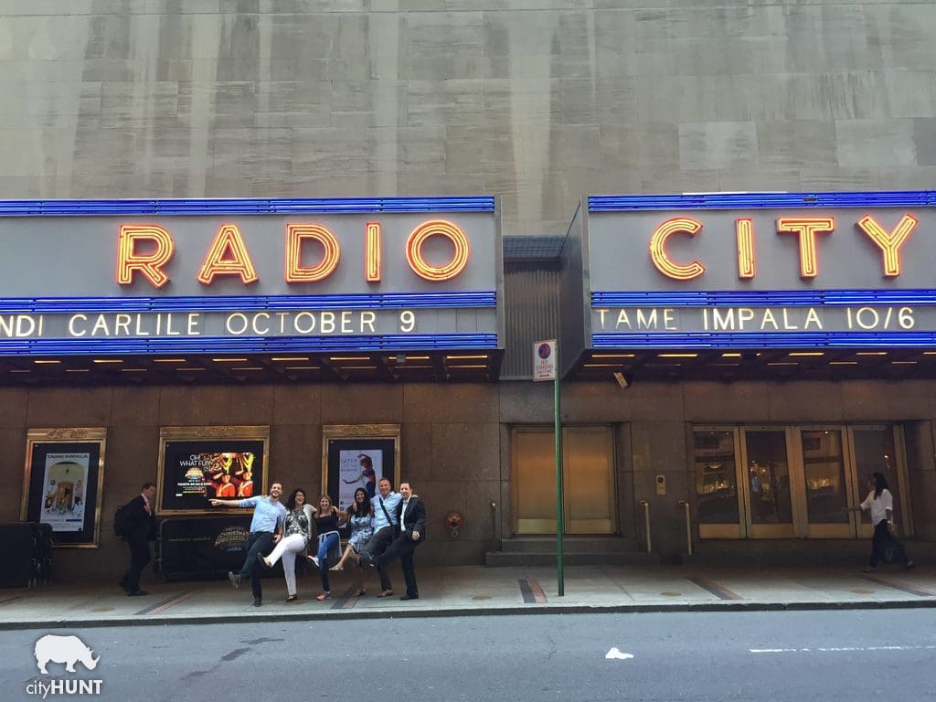 Rockefeller Center - front of Radio City Music Hall