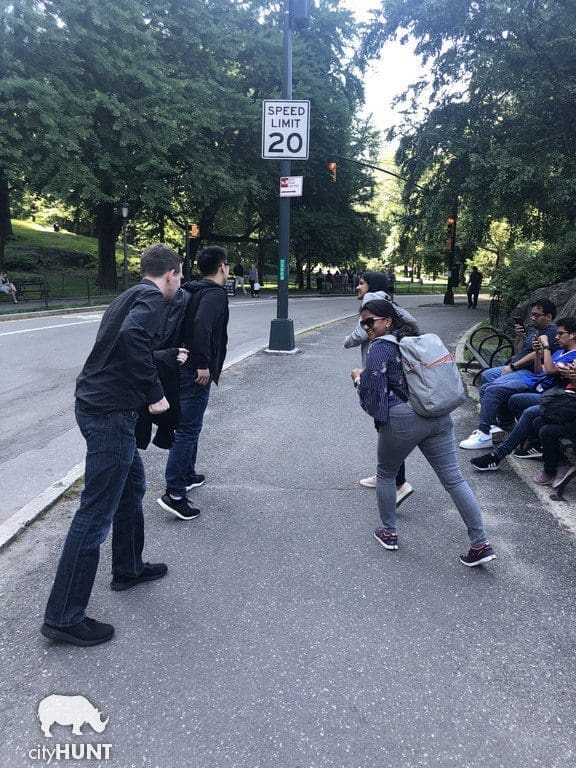 Central Park - New York Marathon finish line location