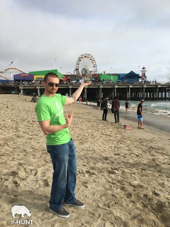 Santa Monica - Ferris Wheel on the pier