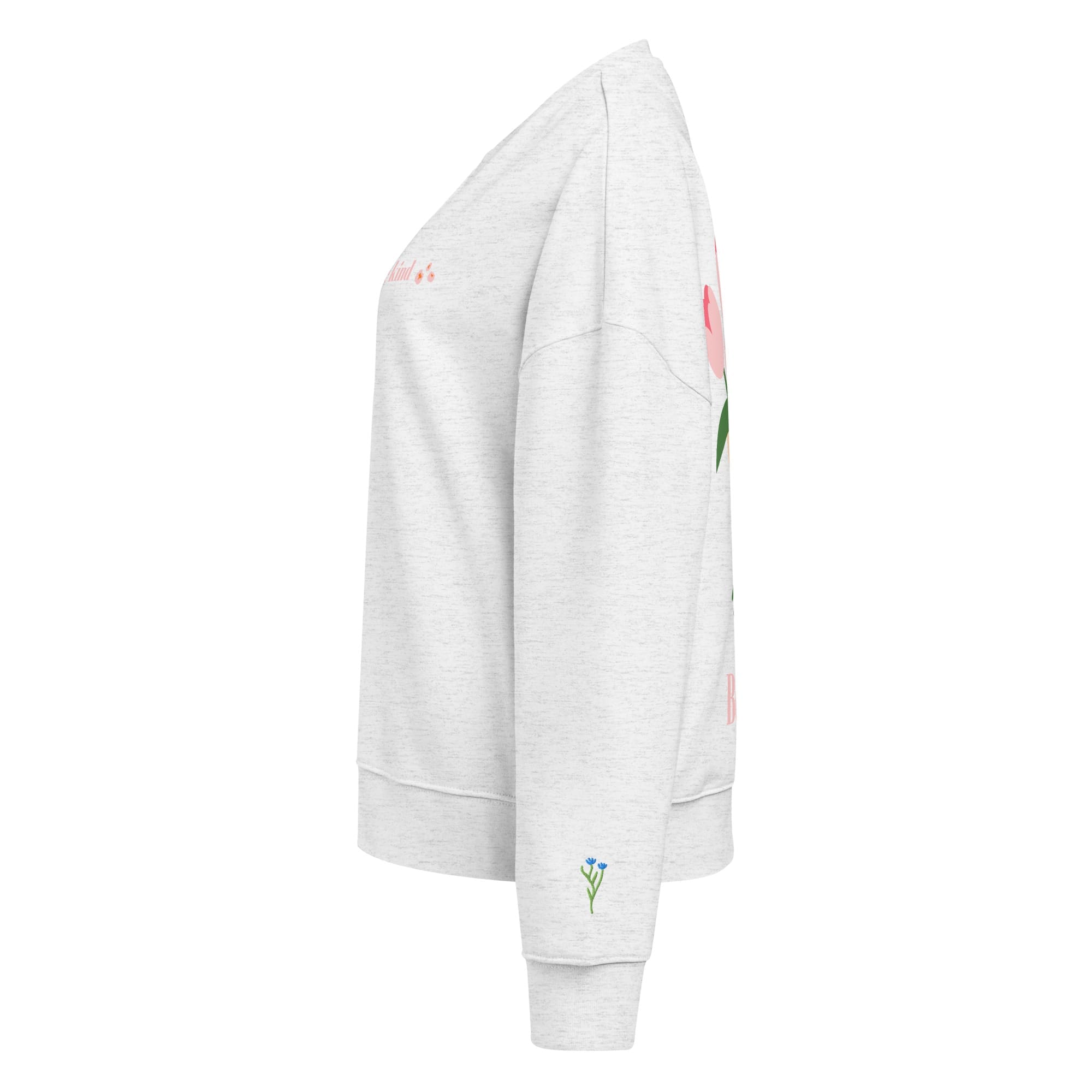 Women’s organic crew neck sweatshirt - Image 3